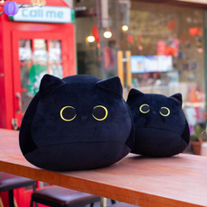 catpillowcushion, cute, Toy, blackcat