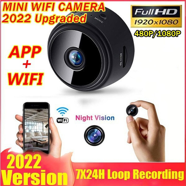 [Best 4K Cameras 2022]Spy Camera Wireless Hidden WiFi Mini Camera HD ...