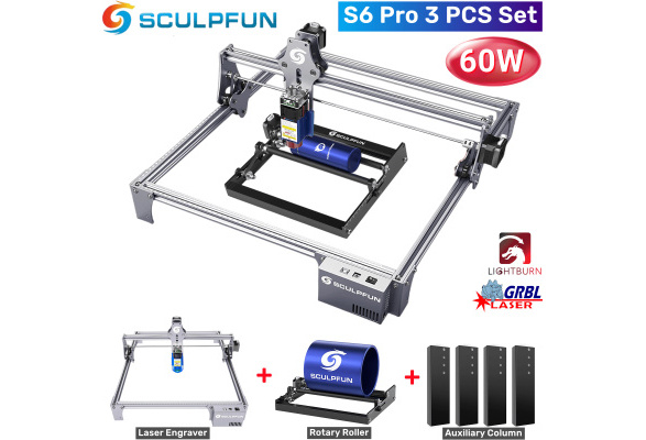 Sculpfun S6 Pro 60W Laser Cutter & Engraver