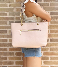 pink, Fashion, Totes, Chain