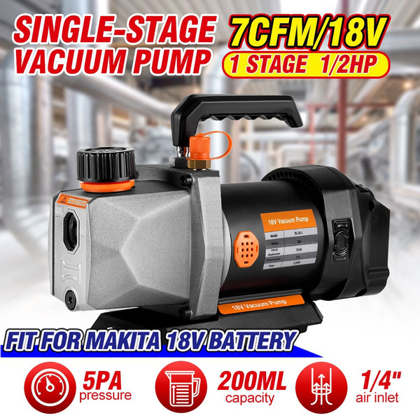 18V Hvac Vacuum Pump,Refrigerant Vacuum Pump,Cordless Air Conditioning
