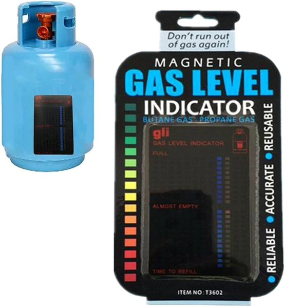 NA.Practical Propane Butane LPG Fuel Gas Tank Level Indicator Magnetic