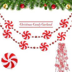candy, Christmas, Garland, Food