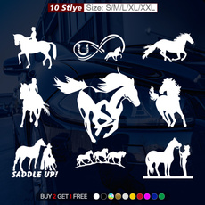Car Sticker, horse, Fashion, Stickers & Decals
