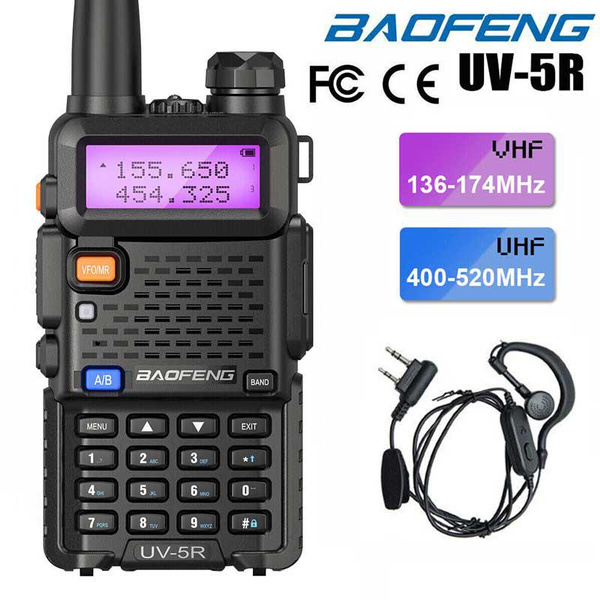 20-Pack Quansheng UV-K5 Walkie Talkies: AM, UHF, VHF Long-Range Radios For Large Team Communication