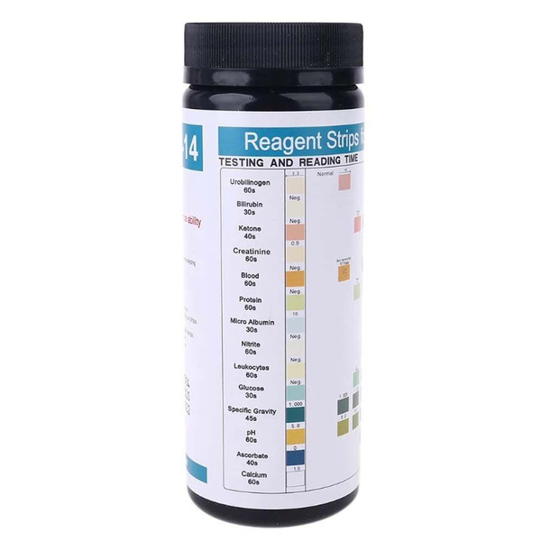 Professional Protein Nitrite Urobilinogen Test Strips 14 Parameter Urine Ph Test Strips 14 In 1 9723