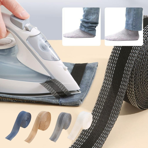 3/10M Zelfklevende Snelle Broek Plakken Opstrijkbare Broek Rand Verkorten Reparatie Broek voor Jean Kleding DIY Naaien Materiaal Naaien Accessoires kopen vanaf een prijs van 0.34