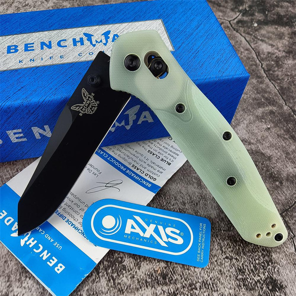 Benchmade 940 Osborne Folding Knife G10 Handle EDC Spring Assisted