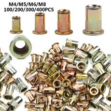 insertrivetnut, Steel, zincrivetnut, platedrivetnut