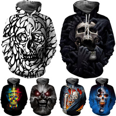 Fashion, womens hoodie, skull, Fashion Hoodies
