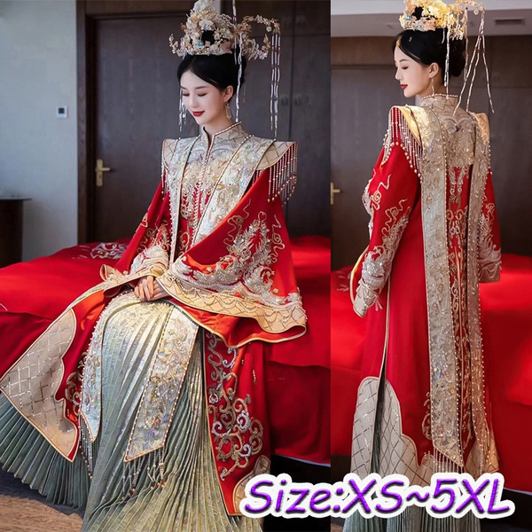Chinese Dragon and Phoenix Wedding Dress | Dragon Vibe