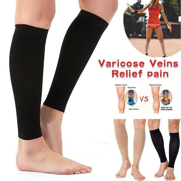 Graduated Calf Compression Sleeves, Medical Footless Compression