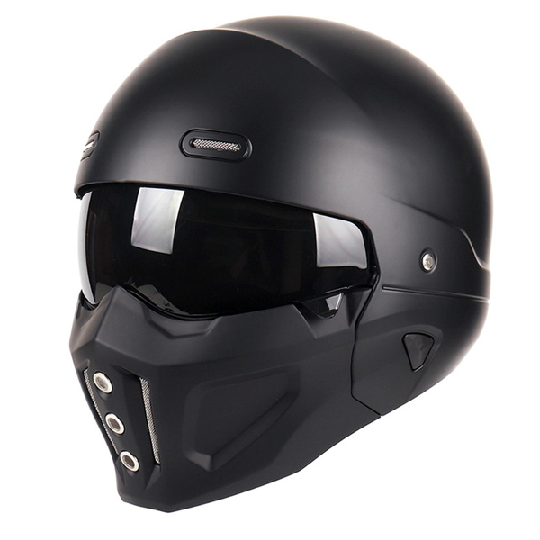 Open Face Full face Helmet Motorcycle Modular Helmets for Unisex-Adult ...