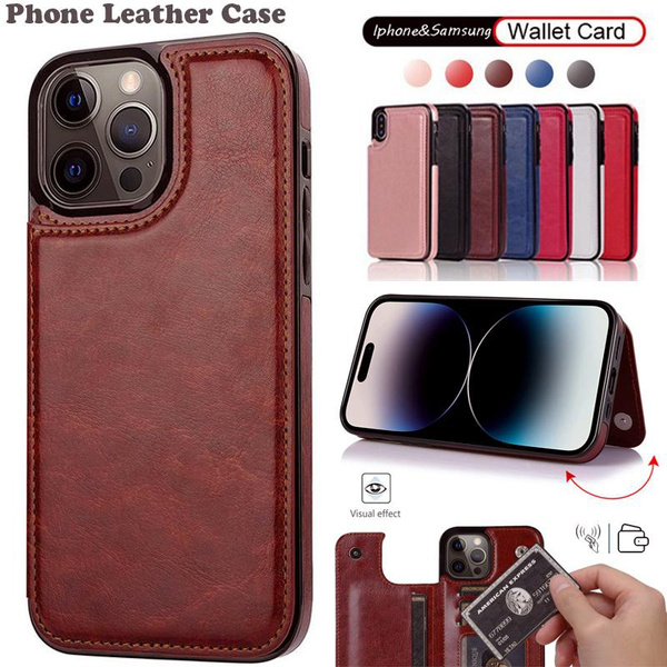 Wallet Card Case Cover Leather Magnetic For iPhone 14 12 13 11 PRO