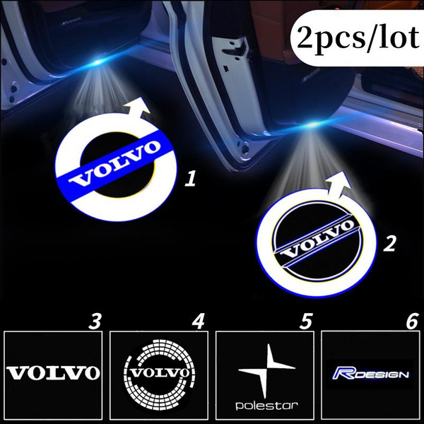 car led logo volvo