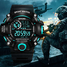 multifunctionalwatch, Fashion, silicone watch, Waterproof