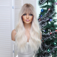 wig, brown, longroll, Christmas