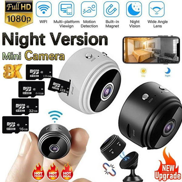 [2022 Version]Best 4k Cameras Hidden Mini Spy Camera with Audio and