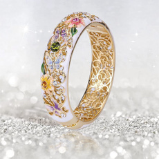 butterfly, 18k gold, wedding ring, Gifts