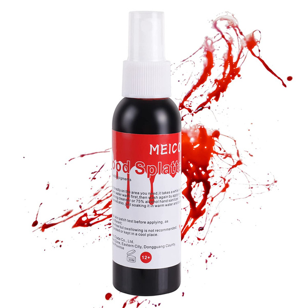 Fake Blood,Professional Halloween Wound Scars Bruises Zombie Fancy Face ...