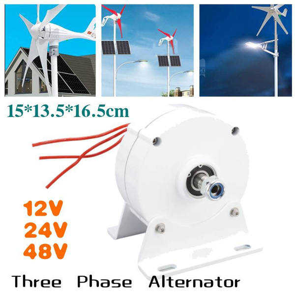 12V/24V/48V Three Phase Alternator Home Permanent Electric Motor