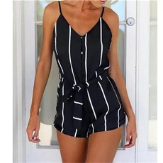 stripped, strapsashe, Casual, Women's Fashion