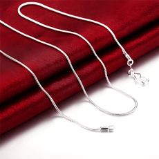 Sterling, DIAMOND, Jewelry, Chain