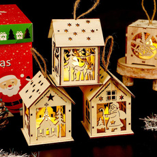 woodenhouselamp, led, woodenhouse, christmaspendant