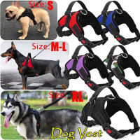 CROWATTS Puppy Harness and Leash Set-Soft Mesh Comfortable Dog Vest Harness,Adjustable Reflective Vest Harness for Small and Medium Dogs. 