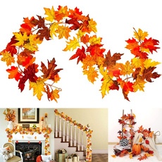 thanksgivingdecor, Decor, fallgarland, leaf
