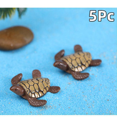 Turtle, Mini, Tank, fish