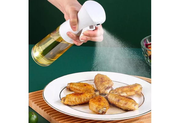 110/200/300ML Olive Oil Spray BBQ Cooking Kitchen Baking Olive Oil Sprayer  Oil Spray Empty Bottle Vinegar Bottle Oil Dispenser Salad 1/2PCS