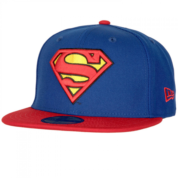 Casquette New Era 59Fifty DC Comics Superman – Bleue, Taille 7 3/4 (Occasion)