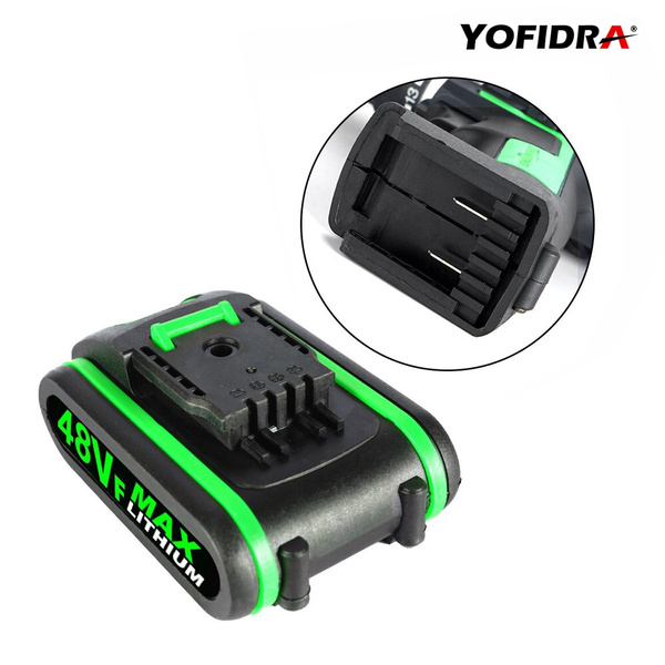 48VF Battery,Cordless Tool Rechargeable Replacement Liion Battery Fit