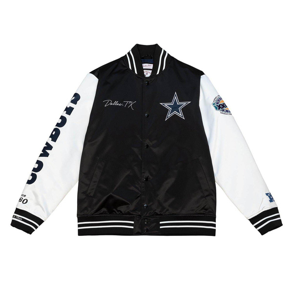 M&N Varsity Satin Jacket - NFL Dallas Cowboys | Wish