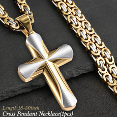 Fashion, Cross necklace, Chain, punk
