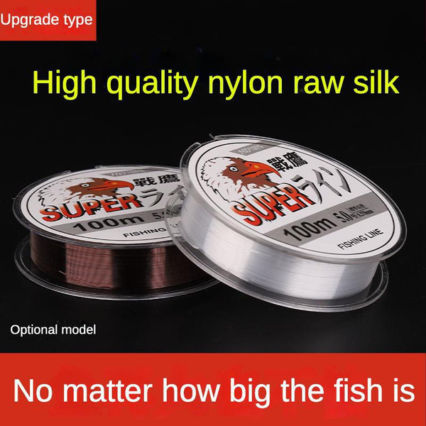 150M/100M Fishing Line Nylon Thread Main Line Strand Prevent Curling