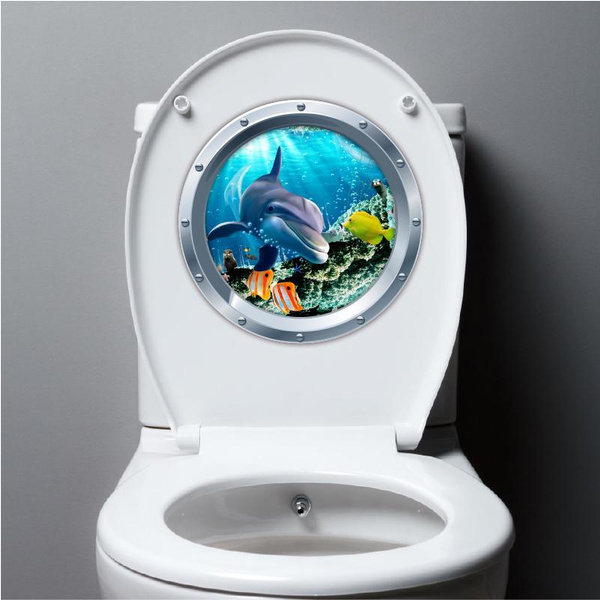 HD 3DPersonalized Waterproof Turtle Ocean Animals Decals ...