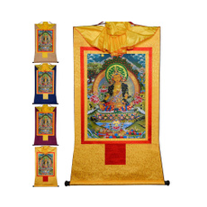 Home Decor, tibetanthangka, ksitigarbha, buddhisttapestry