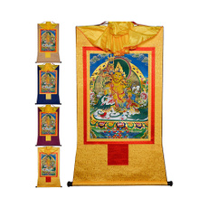 vaisravanathangka, Decor, Home Decor, tibetanthangka