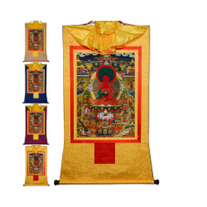 sukhavatithangka, gandhanra, tibetanthangka, buddhapainting