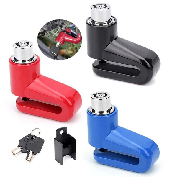Rotor Lock Motorcycle Scooter Bicycle Safety Lock Disk Disc Brake Bike ...