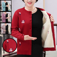 middleaged, cardigan, Knitting, Sweaters