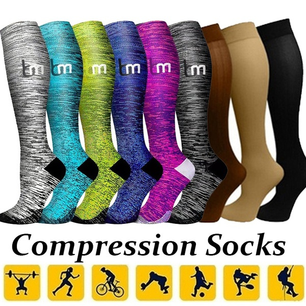1pair Sports Compression Socks For Women And Men, Circulation Best