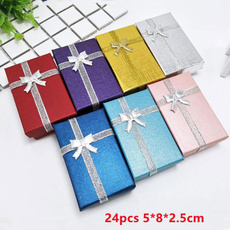 Box, bowknot, jewelrypackingbox, Jewelry Packaging & Display