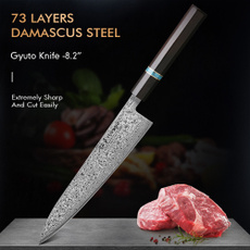 damascussteelkitchenknife, Steel, forgedkitchenknife, Cooking