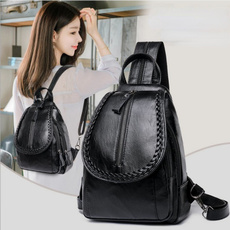 Shoulder Bags, Fashion, School Backpack, leather bag