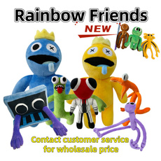 Blues, rainbow, Plush Doll, Toy