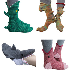 Funny, Shark, Knitting, Winter