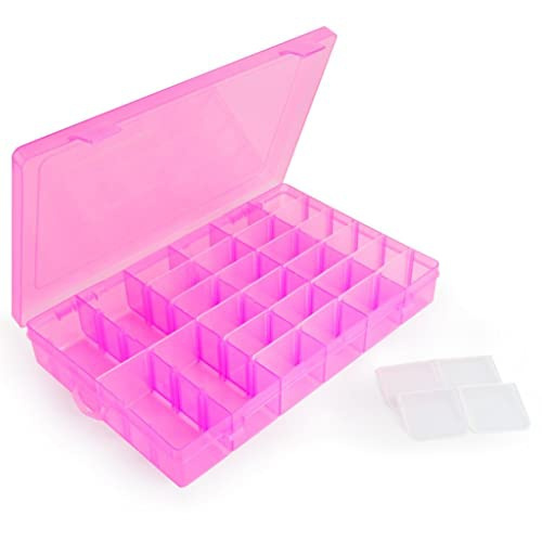 36 Girds Large Plastic Craft Storage Containers,Compartment Storage ...